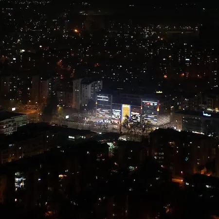 36Th Floor Sky City Apartment Free Parking Skopje Exterior photo